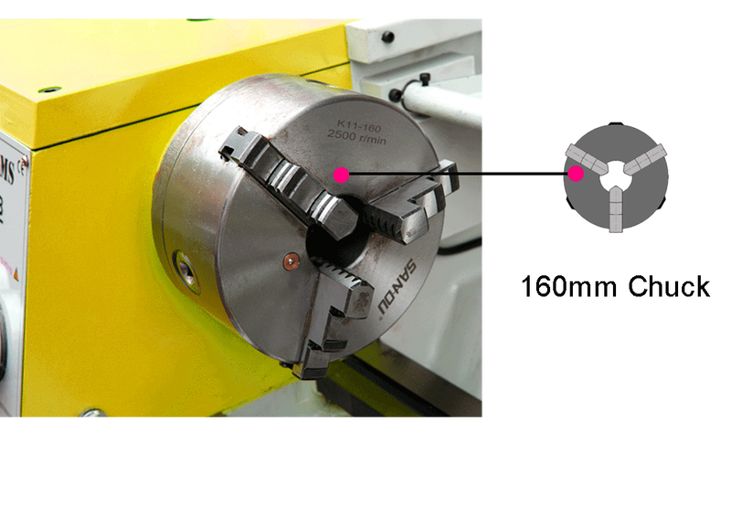 HS320B/750MM MT5 EPINE 750W MACHINE DE METAL METAL